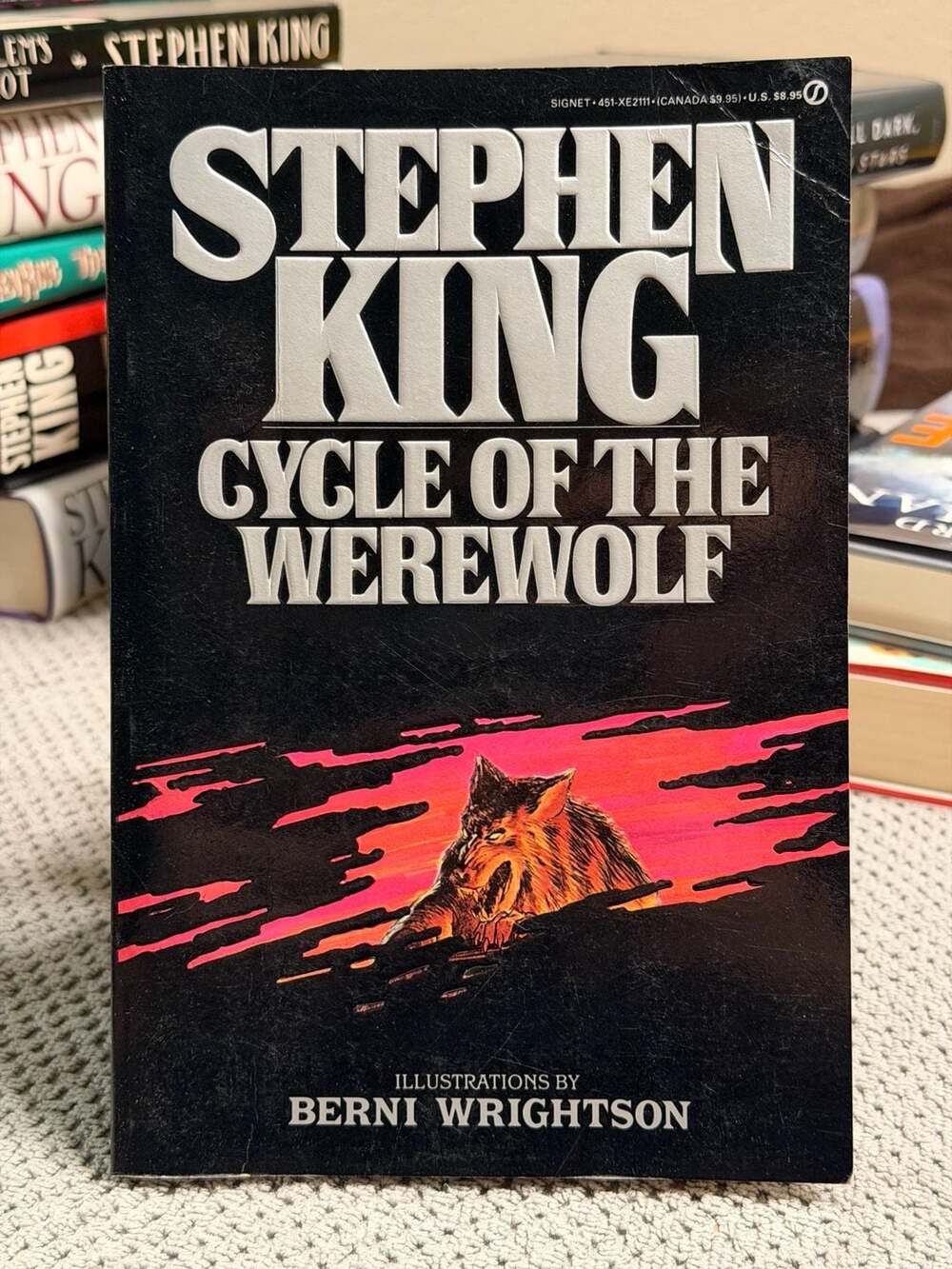 Cycle of the Werewolf by Stephen King 1985 First Signet Printing Paperback